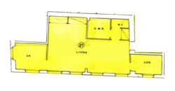 Louvre-Rivoli, Appartement 2 Pièces 42 m², à Rénover
