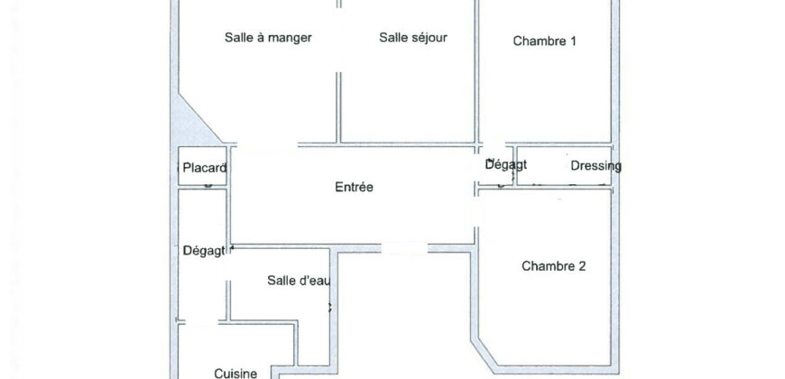 Village d’Auteuil – Appartement 3/4 Pièces, 87 m²