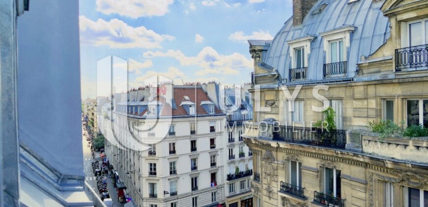 Mairie du 10e – Beau Studio 10 m², Rénové