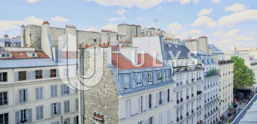 Mairie du 10e – Beau Studio 10 m², Rénové