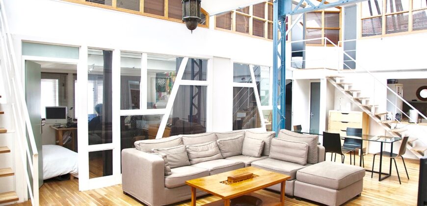 Voltaire – Loft 6 Pièces en Duplex de 130 m², avec Verrière