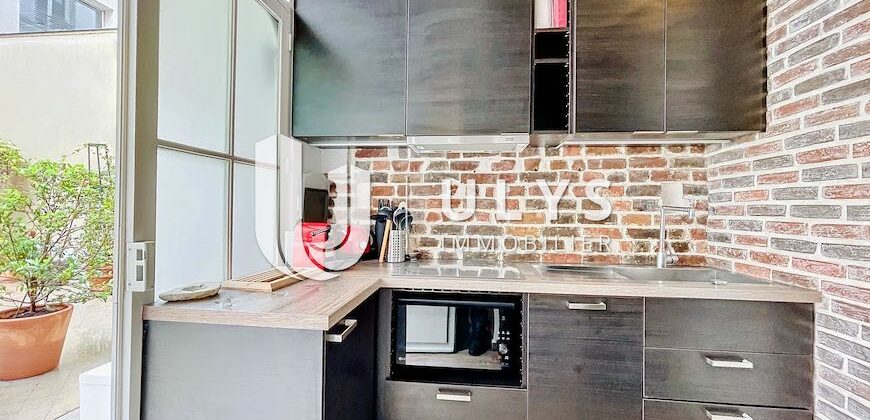 Panthéon – Studio 25 m² Meublé et Equipé sur cour