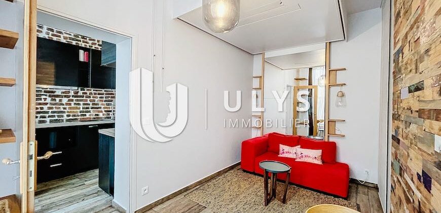 Panthéon – Studio 25 m² Meublé et Equipé sur cour