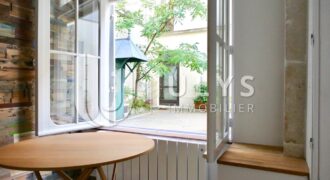 Panthéon – Studio 25 m² Meublé et Equipé sur cour