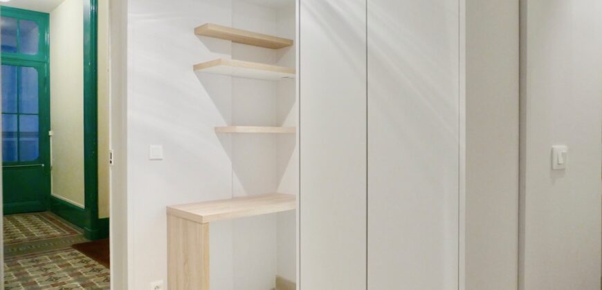 Panthéon – Studio 31 m² Meublé et Rénové sur cour