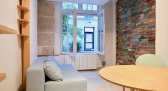 Panthéon – Studio 31 m² Meublé et Rénové sur cour