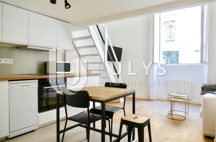 Montaigne – Studio Meublé avec Mezzanine, 33 m²