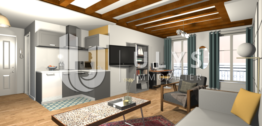 Carreau du Temple, Charmant Studio 32 m², à Rénover