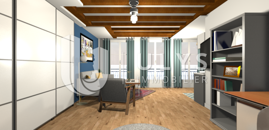 Carreau du Temple, Charmant Studio 32 m², à Rénover