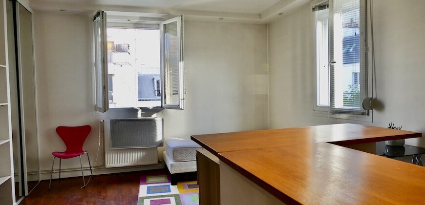 Iena – Studio 27 m² sur cour