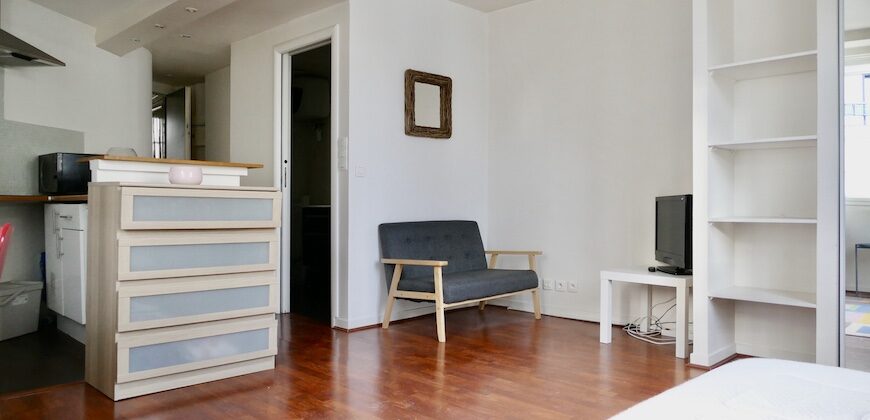Iena – Studio 27 m² sur cour