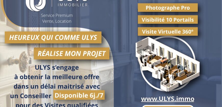 Tuileries – Studio 28 m² à Rénover