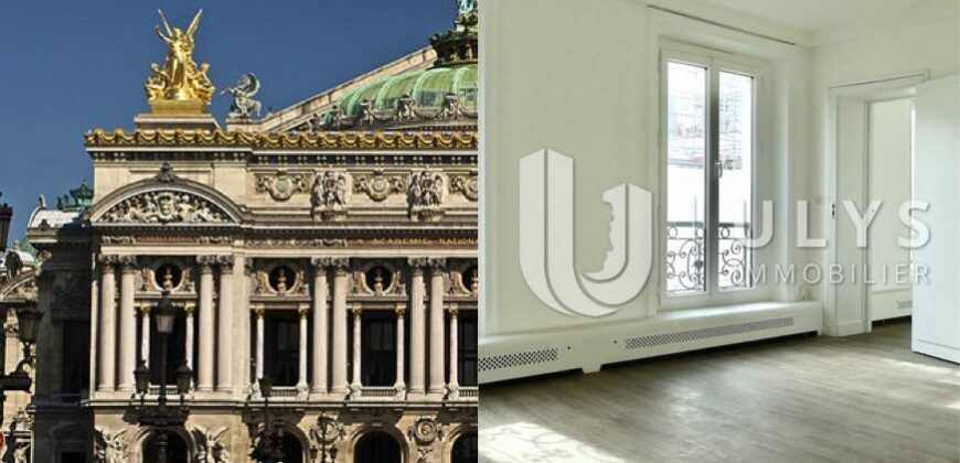 Opéra – Appartement 3/4 Pièces, Sud, à aménager