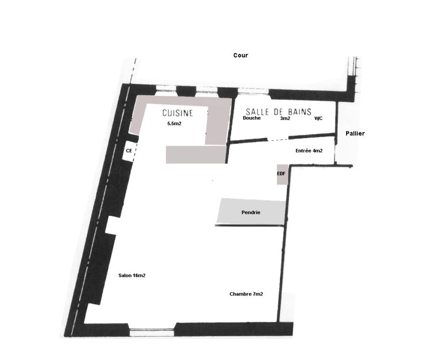 Panthéon – Studio Meublé et Équipé 35 m² de charme