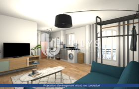 Bourse – Studio 22 m² à Rafraichir