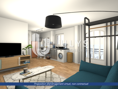 Bourse – Studio 22 m² à Rafraichir