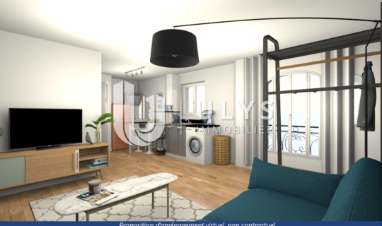 Bourse – Studio 22 m² à Rafraichir Bourse – Studio 22 m² à Rafraichir