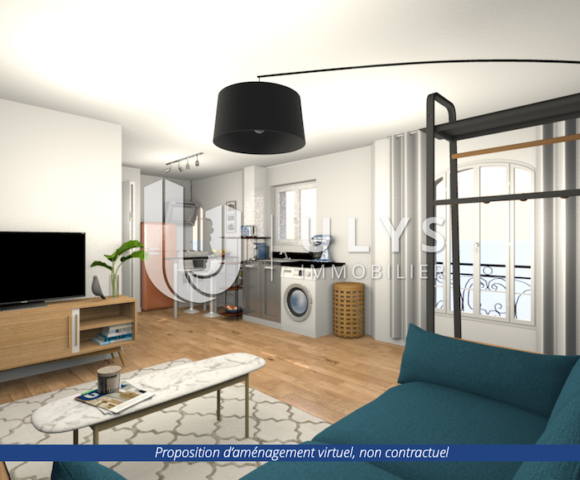 Bourse – Studio 22 m² à Rafraichir