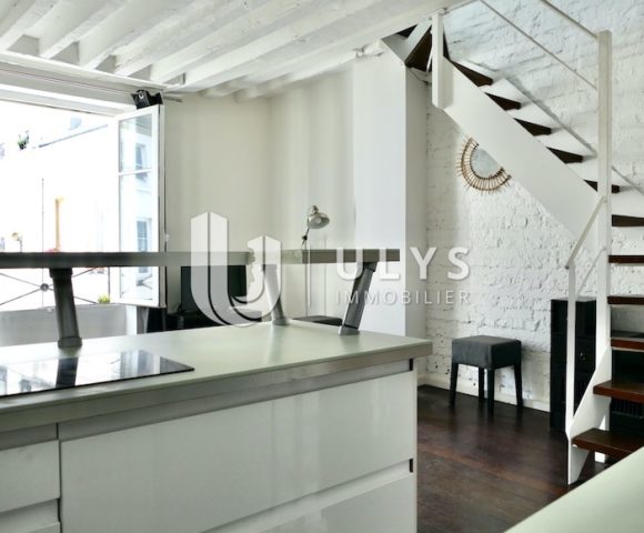 Rue Montmartre – Duplex 2 Pièces 40 m² env., sur cour