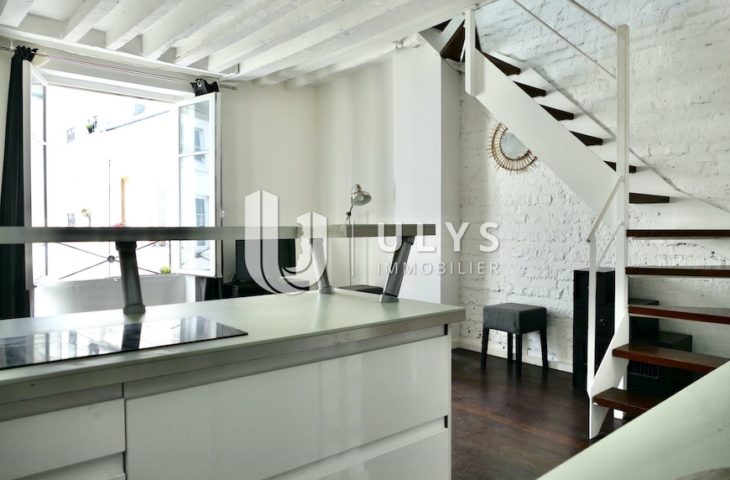 Rue Montmartre – Duplex 2 Pièces 40 m² env., sur cour