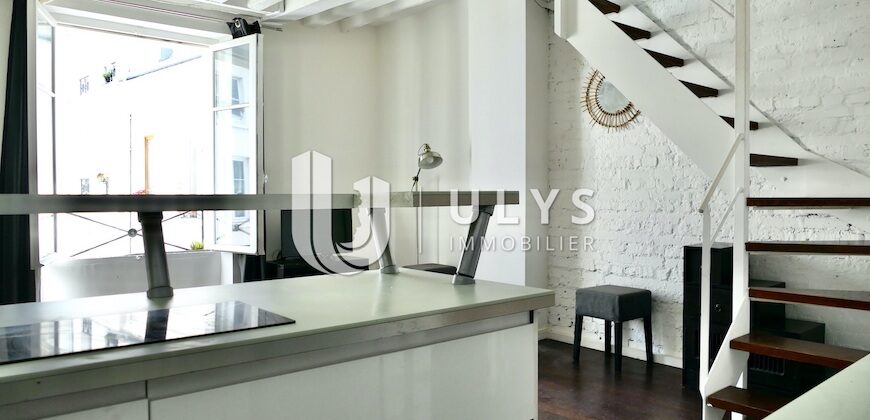 Rue Montmartre – Duplex 2 Pièces 40 m² env., sur cour