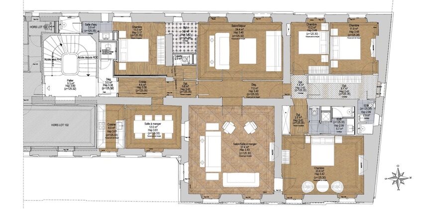 Versailles – Appartement Familial 7 Pièces [ Déficit Foncier ]