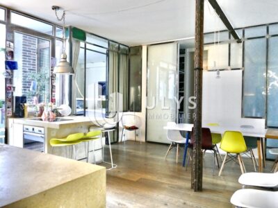 Marx Dormoy / Olive – Loft 3/4 Pièces 90 m² avec Loggia