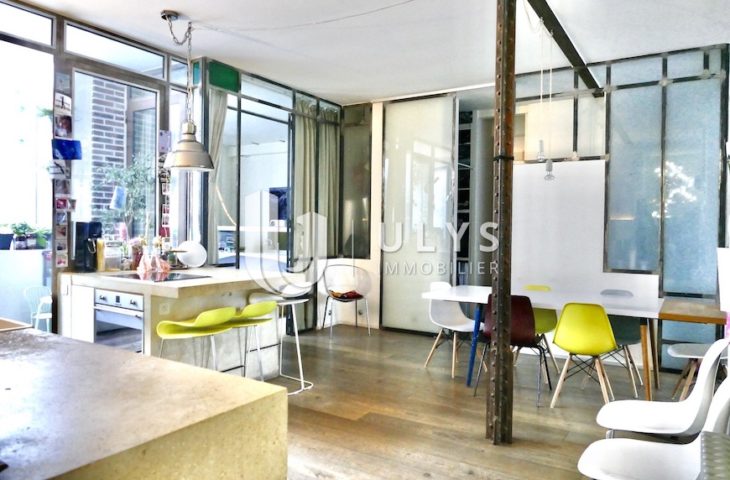 Marx Dormoy / Olive – Loft 3/4 Pièces 90 m² avec Loggia