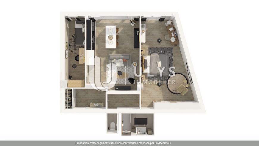 Val-de-Grâce (75005) – Appartement 2/3 Pièces, 72 m², à rénover