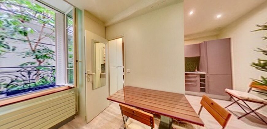 Panthéon – Studio 22 m² Rénové sur cour