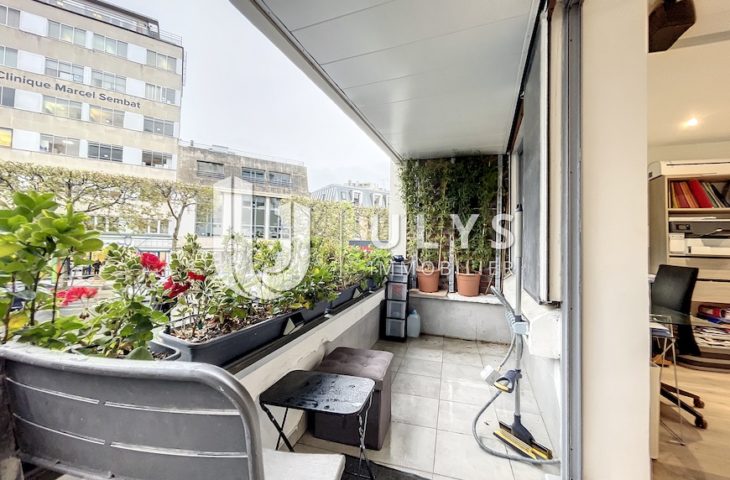 Boulogne-Billancourt / Victor Hugo – Beau 2 Pièces avec Loggia