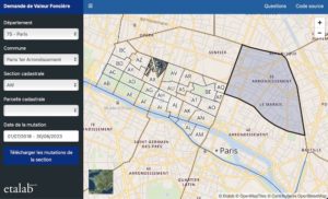 Utiliser la base DVF implique de comprendre le fonctionnement rudimentaire de l'interface Etalab