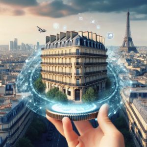 La Tokenisation en Immobilier est un concept technique lié au web3 permettant de fragmenter la propriété d'un bien en plusieurs tokens qui peuvent être détenus et cédés facilement grace à la blockchain