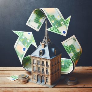 Le Refinancement Immobilier designe l'achat sans condition d'emprunt d'un bien mais l'obtention d'un crédit a posteriori