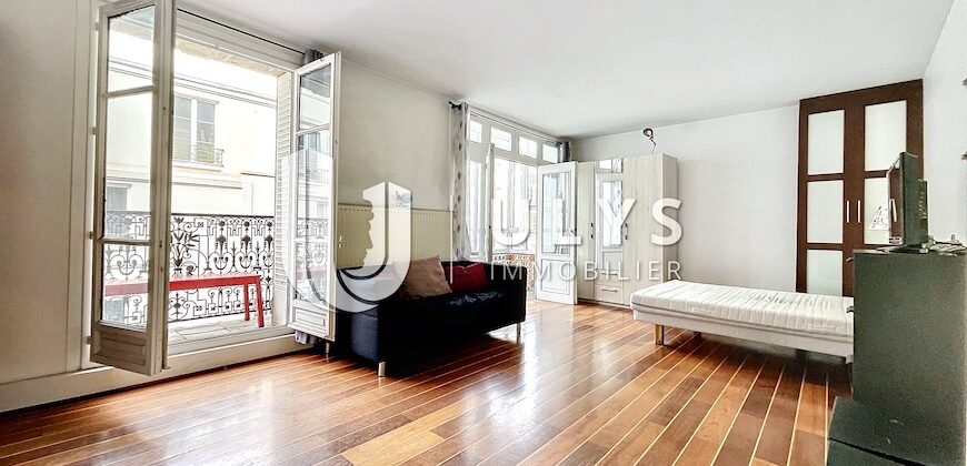 Montorgueil – Studio 33 m² avec Balcon Fermé
