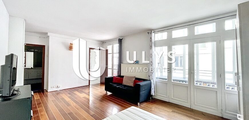 Montorgueil – Studio 33 m² avec Balcon Fermé