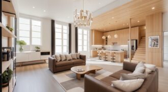 Hôtel de Ville – Loft Duplex 3/4 Pièces 80 m² à Rénover