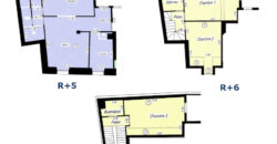 Hotel de Ville – Triplex 5 Pièces 106 m² à Rafraichir