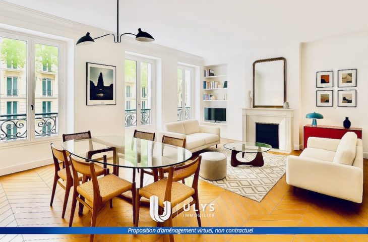Quartier Latin – Appartement Haussmannien 4 Pièces 70 m² à Rafraichir