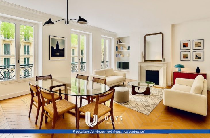 Quartier Latin – Appartement Haussmannien 4 Pièces 70 m² à Rafraichir