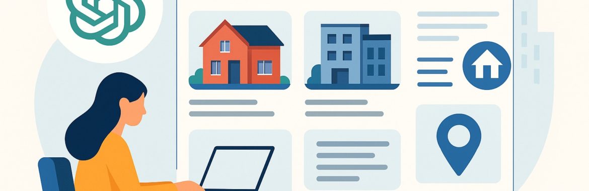 L’IA ChatGPT pour rechercher un bien immobilier : une manière optimale d’explorer le marché