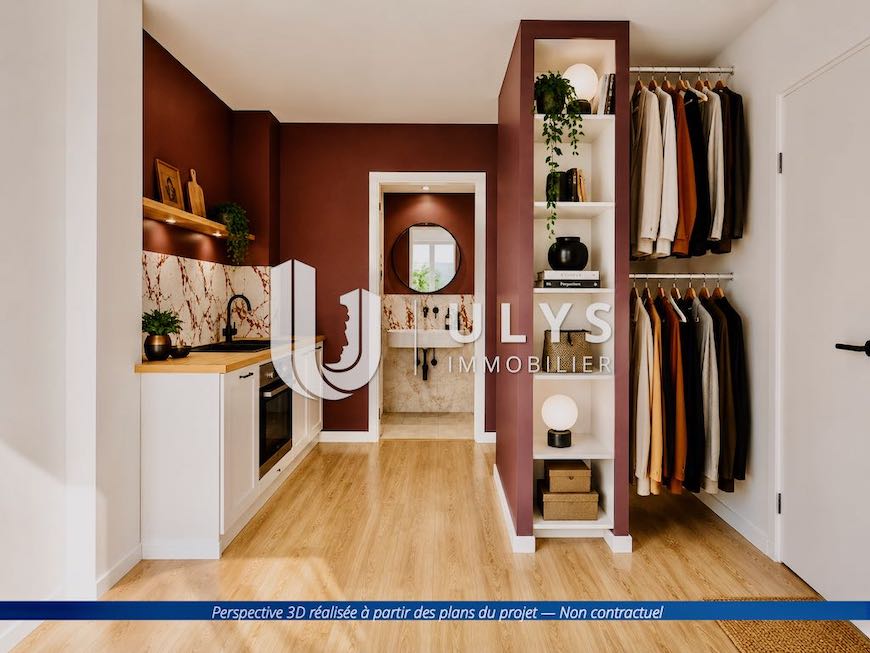 Meudon – Studio 23 m² Entièrement Rénové (possible Déficit Foncier)
