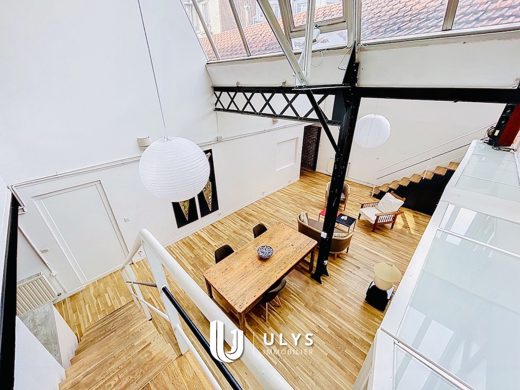 Charonne – Splendide Loft 134 m² avec verrières zénithales