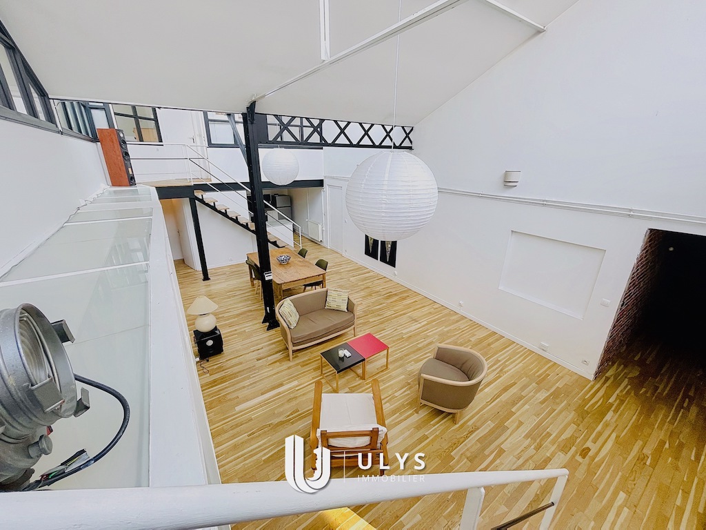 Charonne – Splendide Loft 134 m² avec verrières zénithales