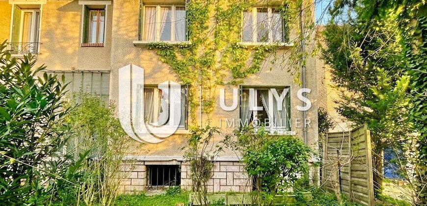 Colombes Centre – Maison 78 m² 4 Pièces à Rénover avec jardin