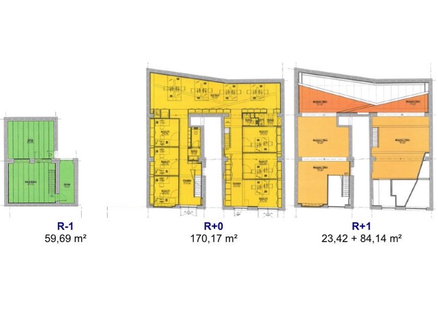 Port Royal / Grands Explorateurs – Bureau 336 m² Rénové