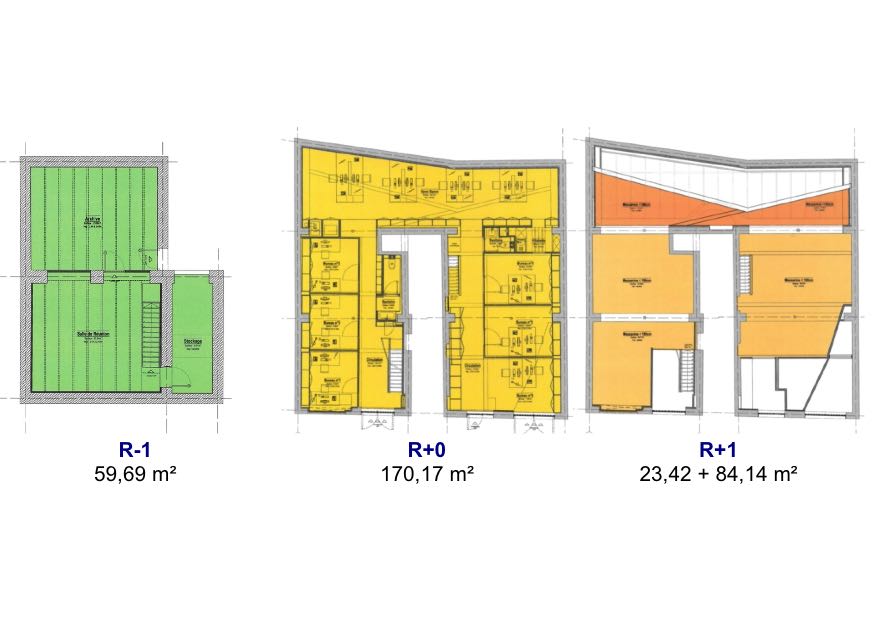 Port Royal / Grands Explorateurs – Bureau 259 m² Rénové