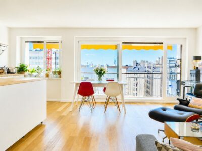 Square Auguste Renoir, Appartement 3 Pièces 70 m², Balcon